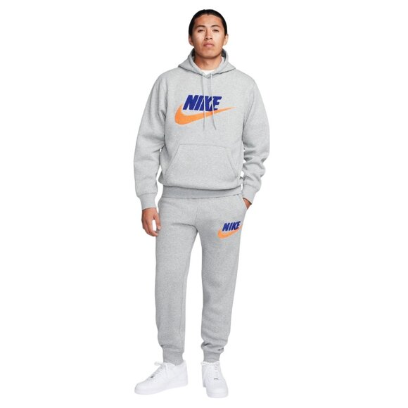 Nike Futura 2 Piece Men's Sweatsuit M Hoodie Joggers Club Fleece Tracksuit NWT - Picture 13 of 14